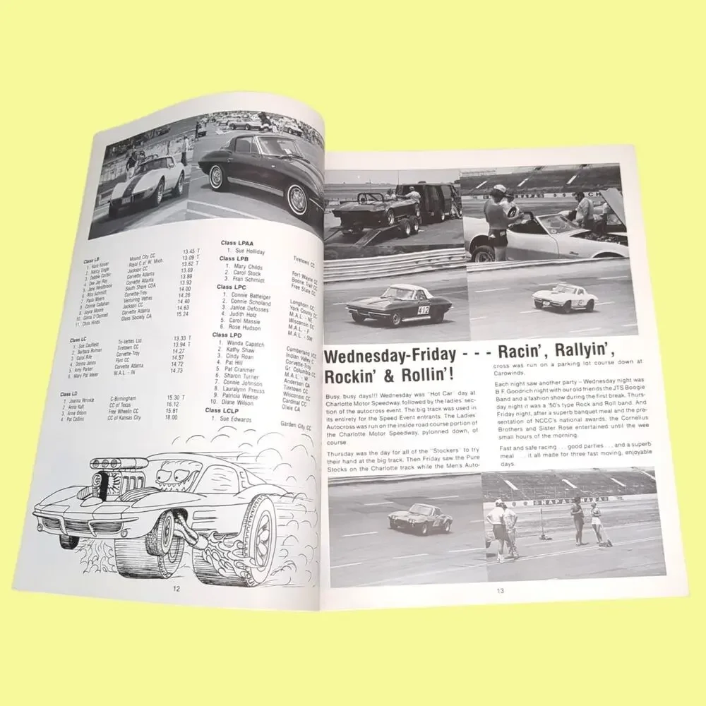 September October 1978 National Council Corvette Clubs Blue Bars Convention